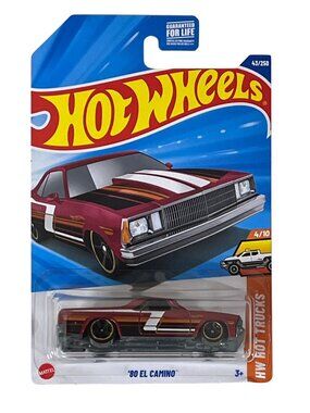 Hot Wheels 1980 El Camino Hot Trucks 2024 43/250 Diecast Car